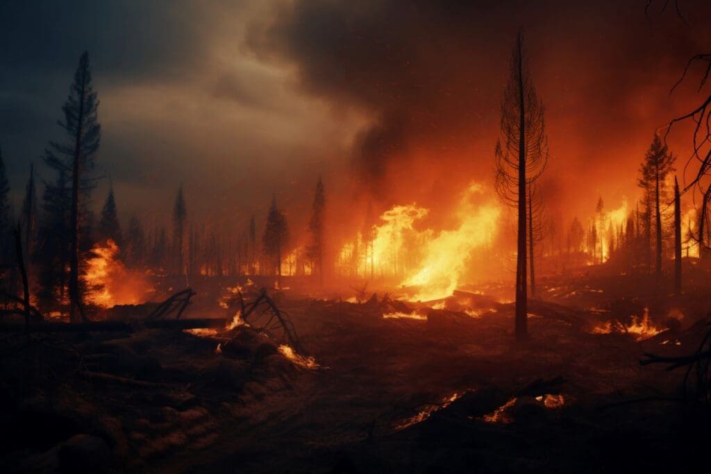 Image: Wildfire (s. forest, fire, climate)