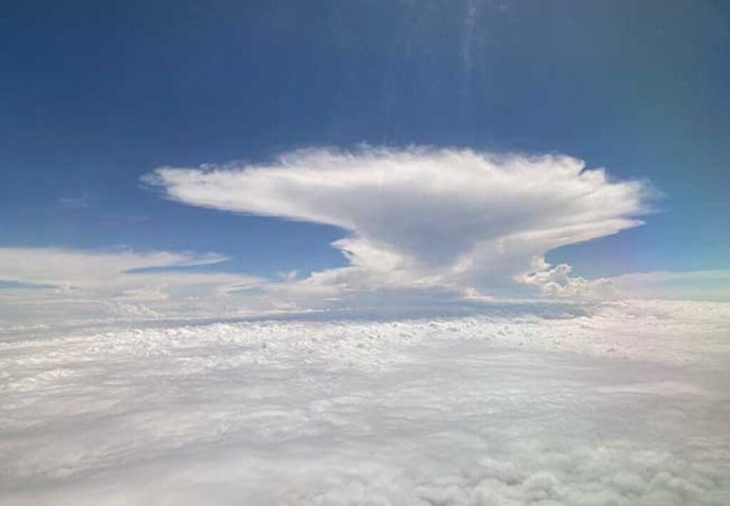 Image: Clouds over the Amazon basin