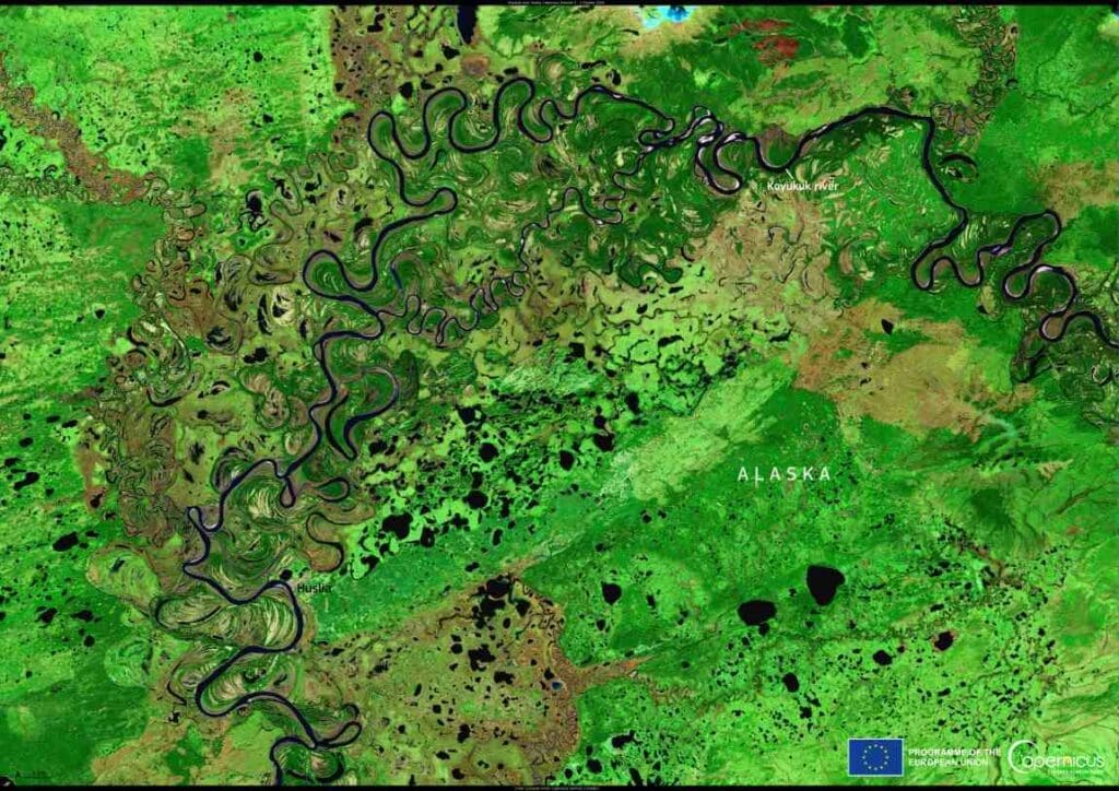 Satellite Image: Alaska