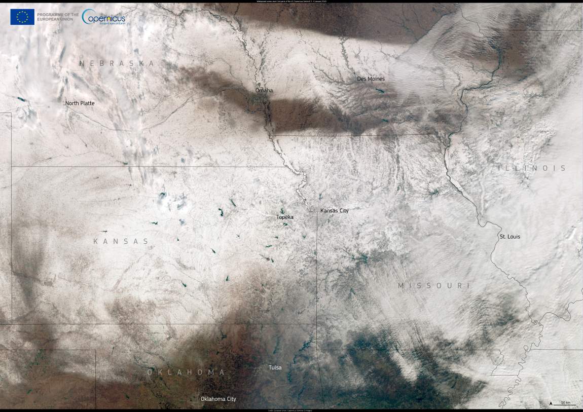 Image of the day: Winter storm blankets the Midwest, US • Muser Press