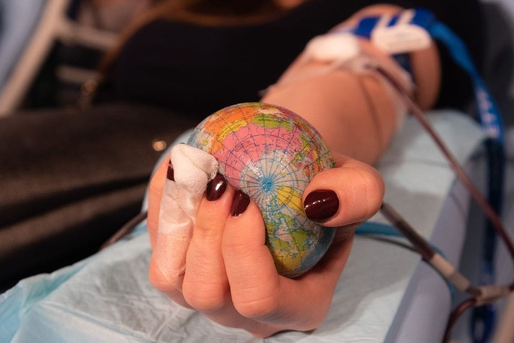 Image: Earth, Blood supply, Blood donation