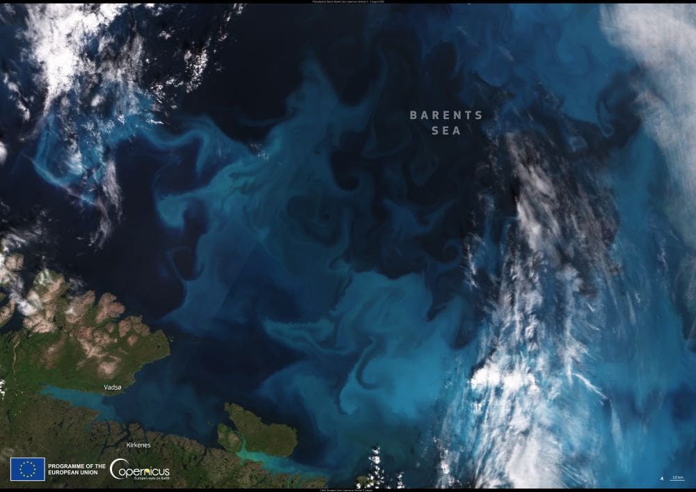 Satellite Image: Barents Sea