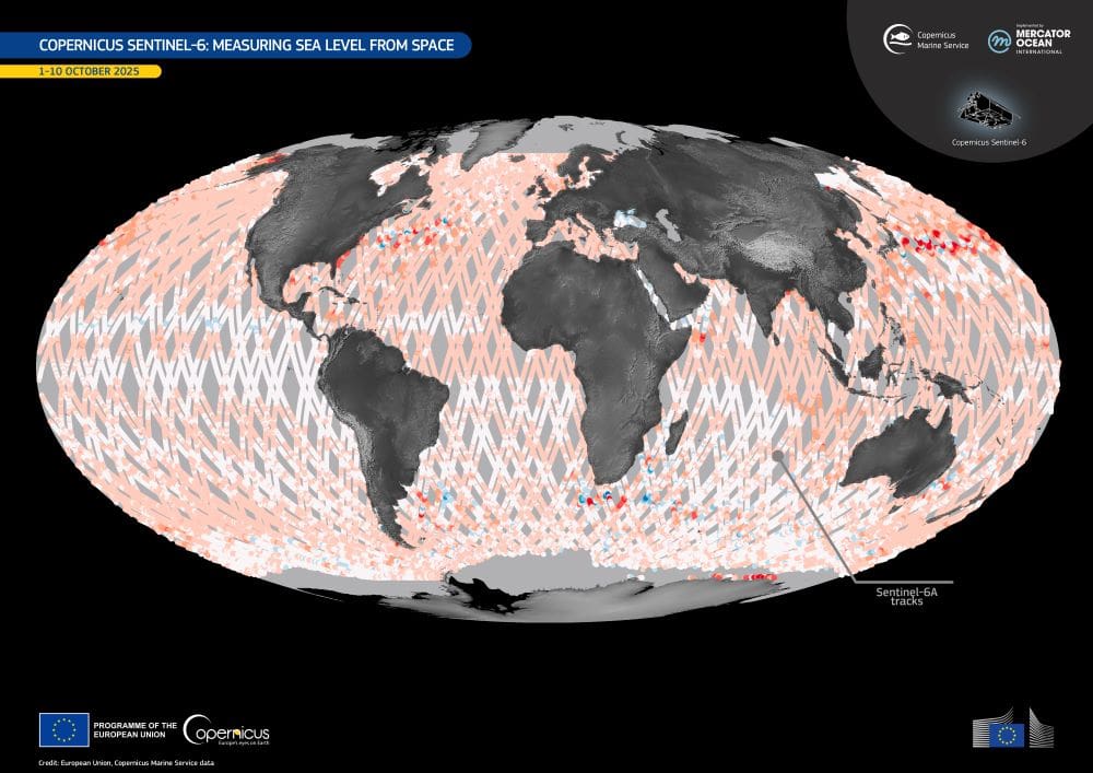 Image: visualisation, retrieved from the Copernicus Marine Service