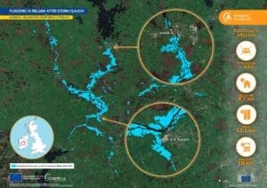 Home Satellite Image: Floods in Leinster and Munster provinces, Ireland (17 Nov 2025)