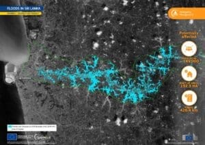 Home Satellite Image: Colombo area, Sri Lanka