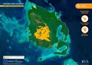 Home Satellite Image: The Isle of Pines, New Caledonia