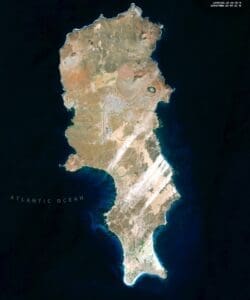 Home Satellite Image: Sal Island, Cape Verde