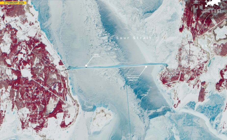 Image of the day: Estonia endures one of its coldest winters in decades