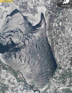 Home Satellite Image: Gulf of Riga, Baltic Sea