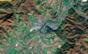 Home Satellite Image: Trenčín, Slovakia
