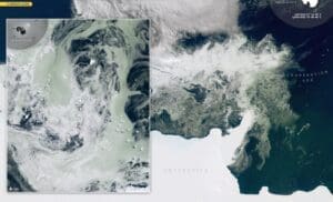 Home Satellite Image: Antarctica