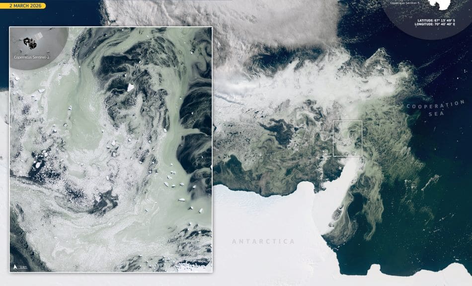 Satellite Image: Antarctica