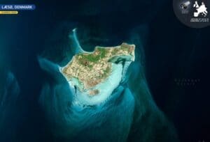 Home Satellite Image: Læsø island, Denmark