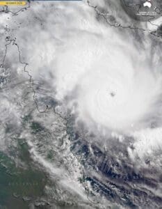Home Satellite Image: Tropical Cyclone Narelle (18 March 2026)