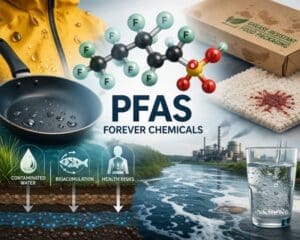 Home Image: PFAS contamination concept (s. forever chemicals)