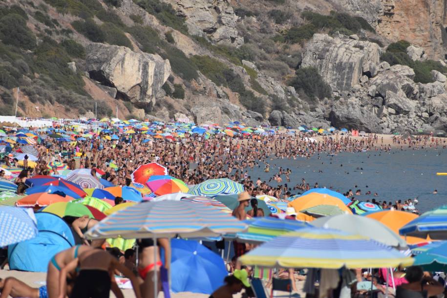 Image: Beach, People, Heatwave