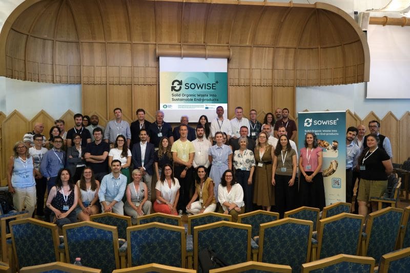 Image: Group photo of SOWISE+ consortium partners at the project kick-off meeting in Treviso, Italy