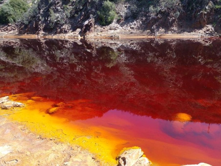 Home Image: Acid mine drainage, Spain