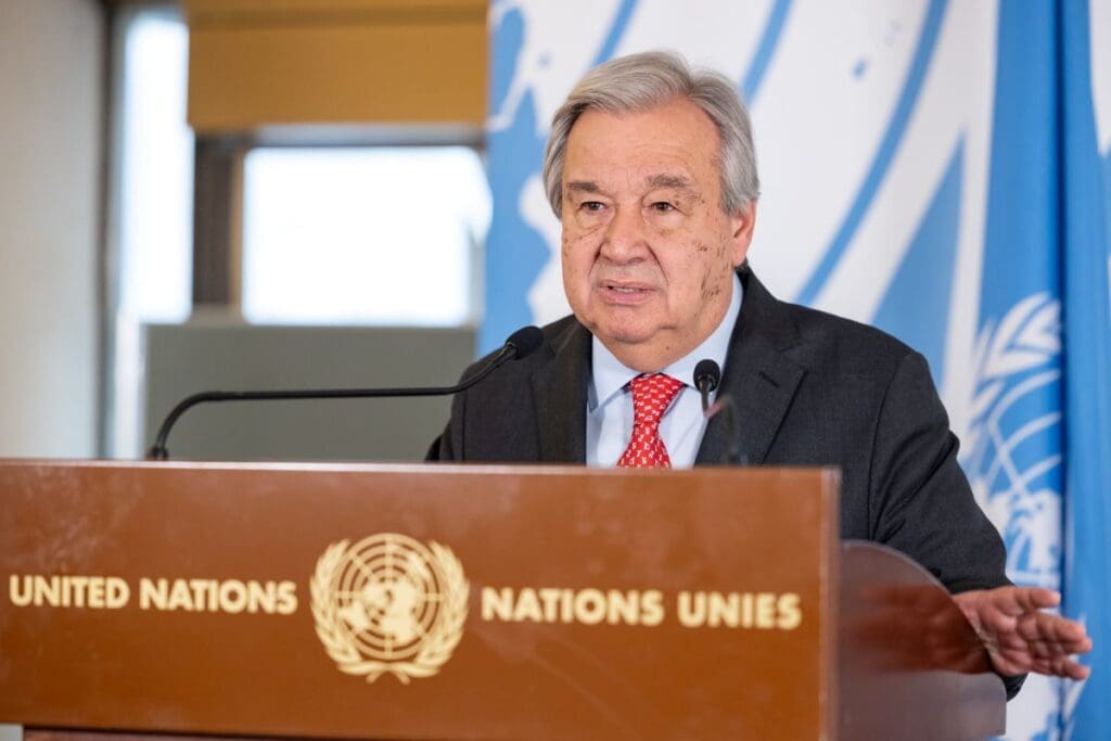 Image: UN Secretary-General António Guterres