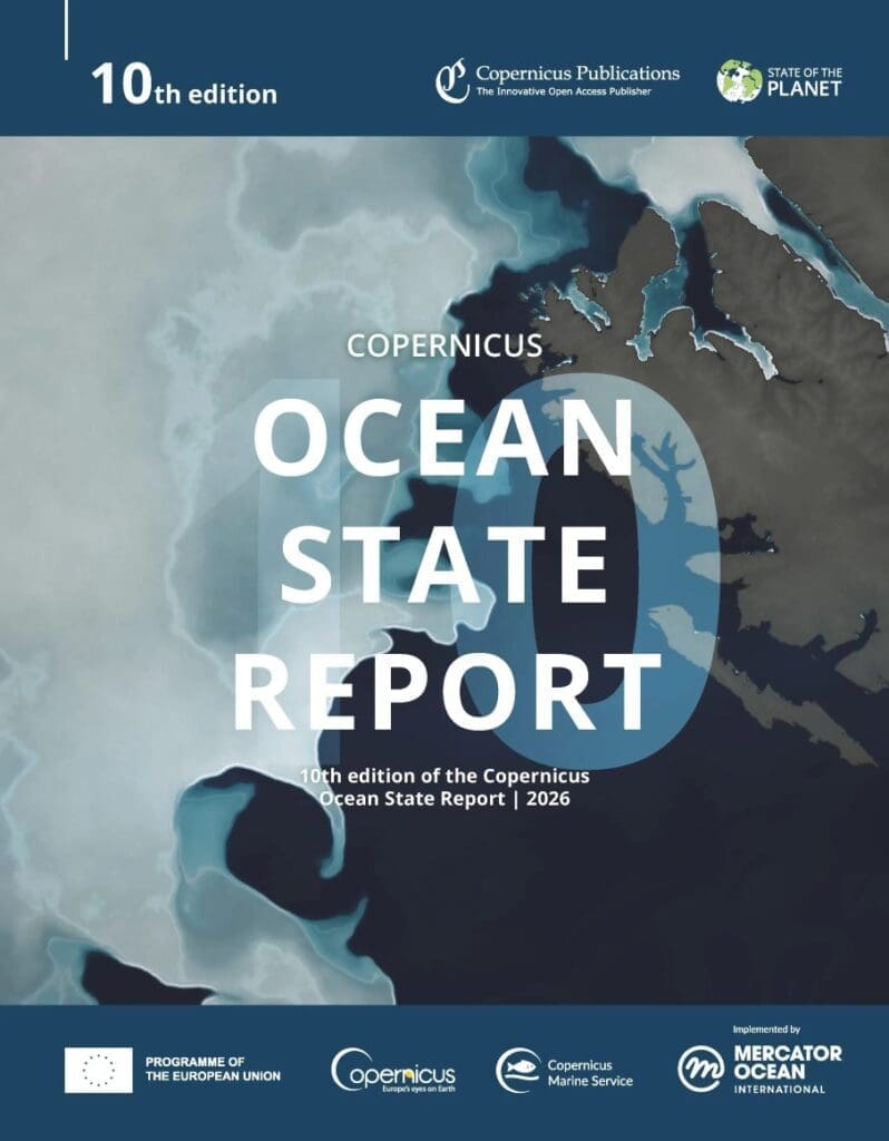 Home Image: Cover of '10th edition of the Copernicus Ocean State Report (OSR10)'