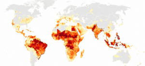 Home Image: El Niño Heat Death Projections Map