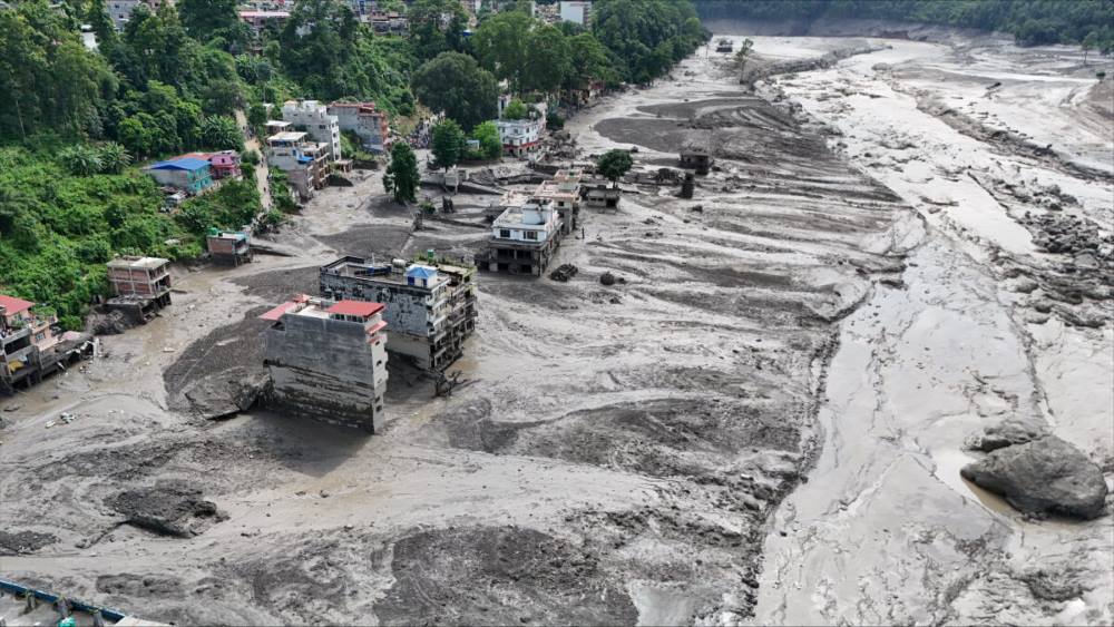 Home Image: Devastation in northern Nepal from the August 26, 2026 disaster